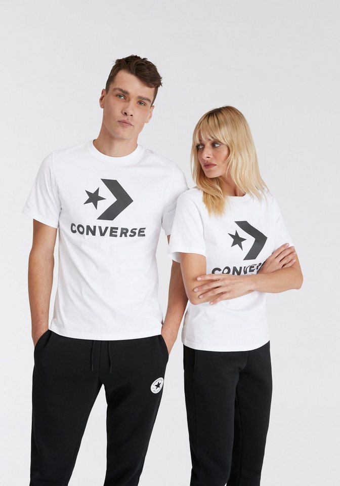 Converse T-Shirt Unisex GO-TO STAR CHEVRON LOGO STANDARD-FIT (1-tlg) Unisex von Converse