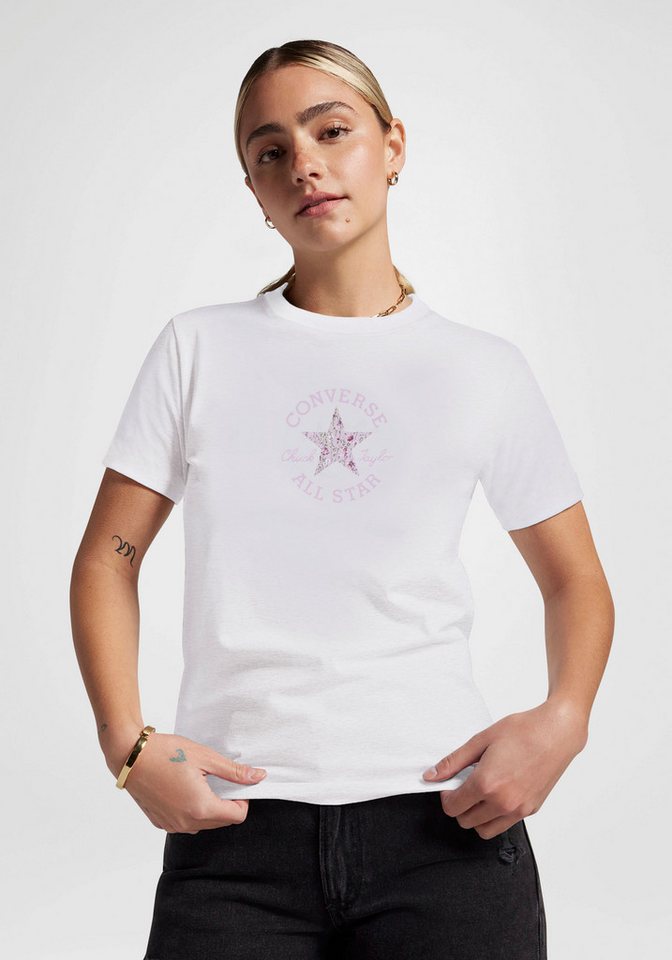 Converse T-Shirt FLORAL CHUCK TAYLOR T-SHIRT (1-tlg) von Converse