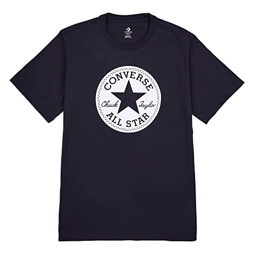 Converse T-Shirt Go-To Chuck Taylor Patch Schwarz Code 10023854-A03, Schwarz , S von Converse