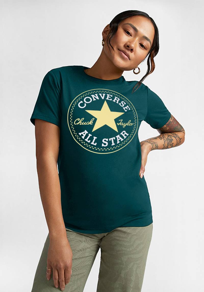 Converse T-Shirt "UNISEX CONVERSE GO-TO ALL STAR PATCH LOGO STANDARD FIT T-SHIRT" 1 Stk. tlg. von Converse