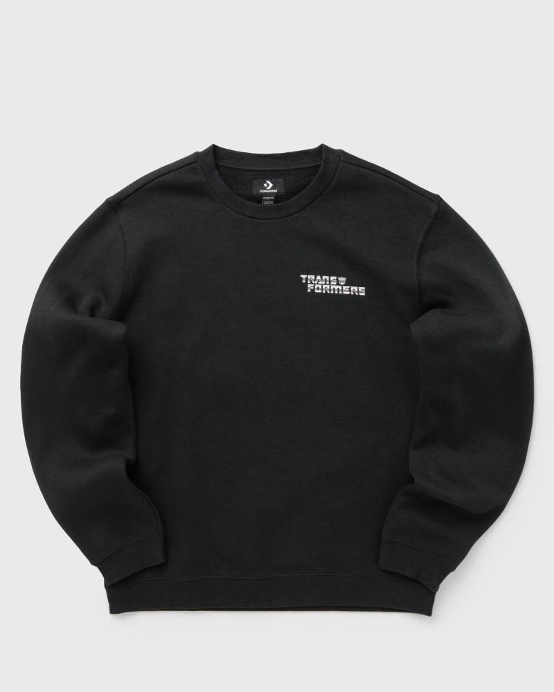 Converse TRANSFORMERS CREW men Sweatshirts black in Größe:M von Converse