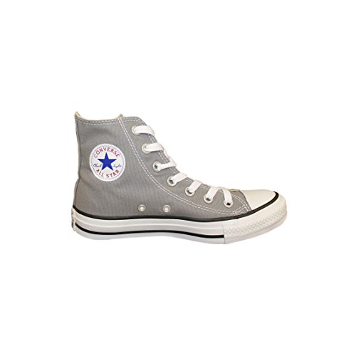 Converse Unisex All Star Canvas Seasonal Hi Red Sneaker, Grigio Dolphin, 37.5 EU von Converse