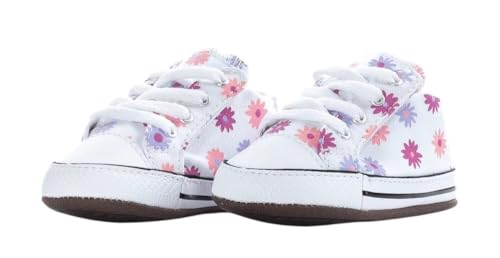Converse Unisex-Baby Chuck Taylor All Star All Over Florals Easy-On (Säugling/Kleinkind) Sneaker, White/Light Jellyfish Jitter, 3 Infant von Converse