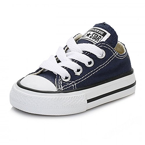 Converse Unisex Baby Chuck Taylor All Star Ox Hausschuhe, Blau, 19 EU von Converse