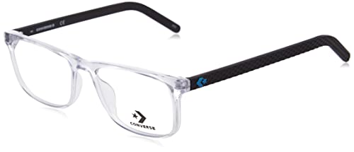 Converse Unisex CV5059 Sunglasses, 970 Crystal Clear, 53 von Converse