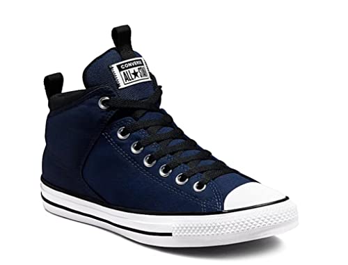 Converse Unisex Chuck Taylor All Star High Street Mid Schnürschuh Sneaker – Obsidian/Midnight Navy, Obsidian/Midnight Navy, 14 Women/12 Men von Converse