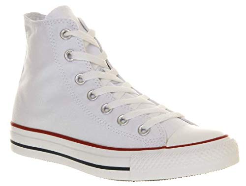 Converse Unisex Chuck Taylor All Star High Top Sneaker, Optical White, 37 EU von Converse