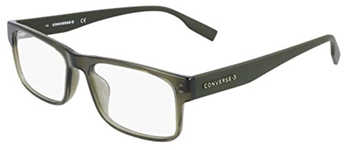 Converse Unisex Cv5016 Sunglasses, 310 Crystal Dark Moss, 53 von Converse