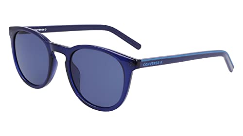 Converse Unisex Elevate CV527S Sunglasses, 410 Crystal Midnight Navy, 50 von Converse