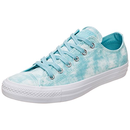 Converse Unisex-Erwachsene CTAS OX Fitnessschuhe, Grün (Bleached Aqua/Bleached Aqua 486), 39/40 EU von Converse