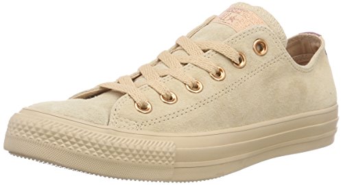 Converse Unisex-Erwachsene CTAS OX Vintage Wine Sneaker, Beige (Bio Beige 216), 35 EU von Converse