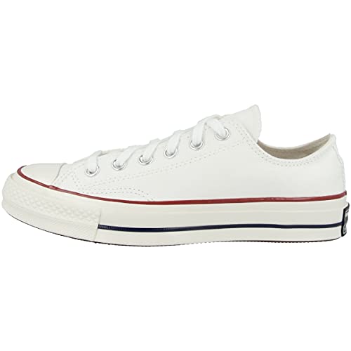 Converse Unisex Taylor Chuck 70 Ox Sneakers, Mehrfarbig (White/Garnet/Egret 102), 37 EU von Converse