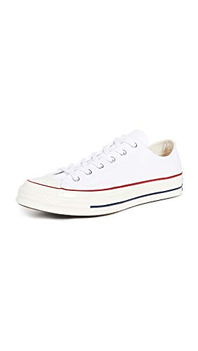 Converse Unisex Taylor Chuck 70 Ox Sneakers, Mehrfarbig (White/Garnet/Egret 102), 37 EU von Converse