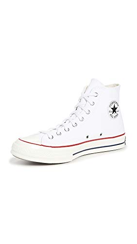 Converse Unisex Taylor Chuck 70 Hi Sneakers, Mehrfarbig (White/Garnet/Egret 102), 39 EU von Converse