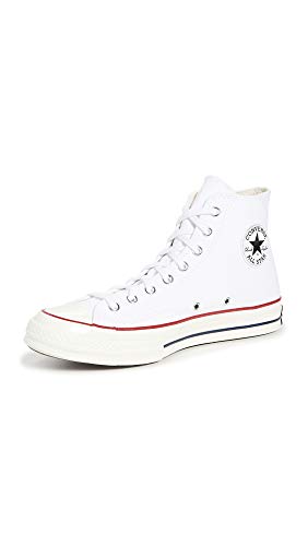 Converse Unisex Taylor Chuck 70 Hi Sneakers, Mehrfarbig (White/Garnet/Egret 102), 39.5 EU von Converse