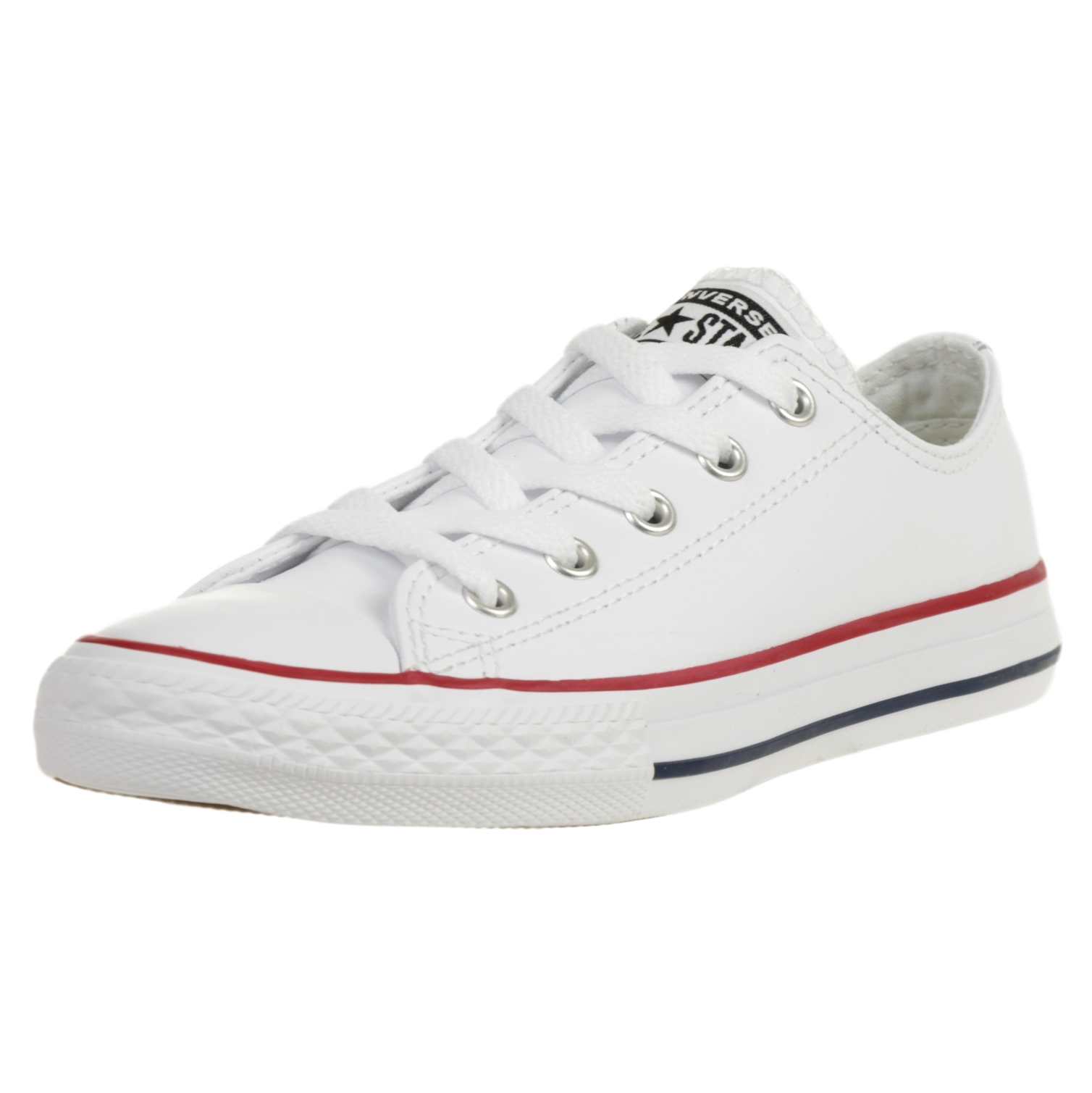 Converse Unisex Kinder CT Ox Leder Sneaker Low-Top 335892C Weiß von Converse