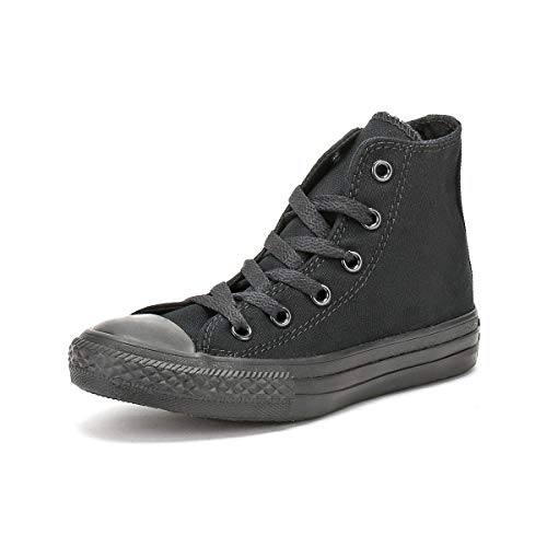 Converse Unisex Kinder Ct As Sp Hi Yth Blk Mono Fitnessschuhe, Schwarz Black Monochrome 001, 32 EU von Converse