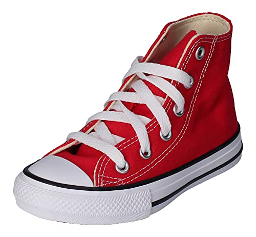 Converse Unisex Kinder Youths Chuck Taylor All Star Hi Hohe Sneakers, Rot Red, 31 EU von Converse