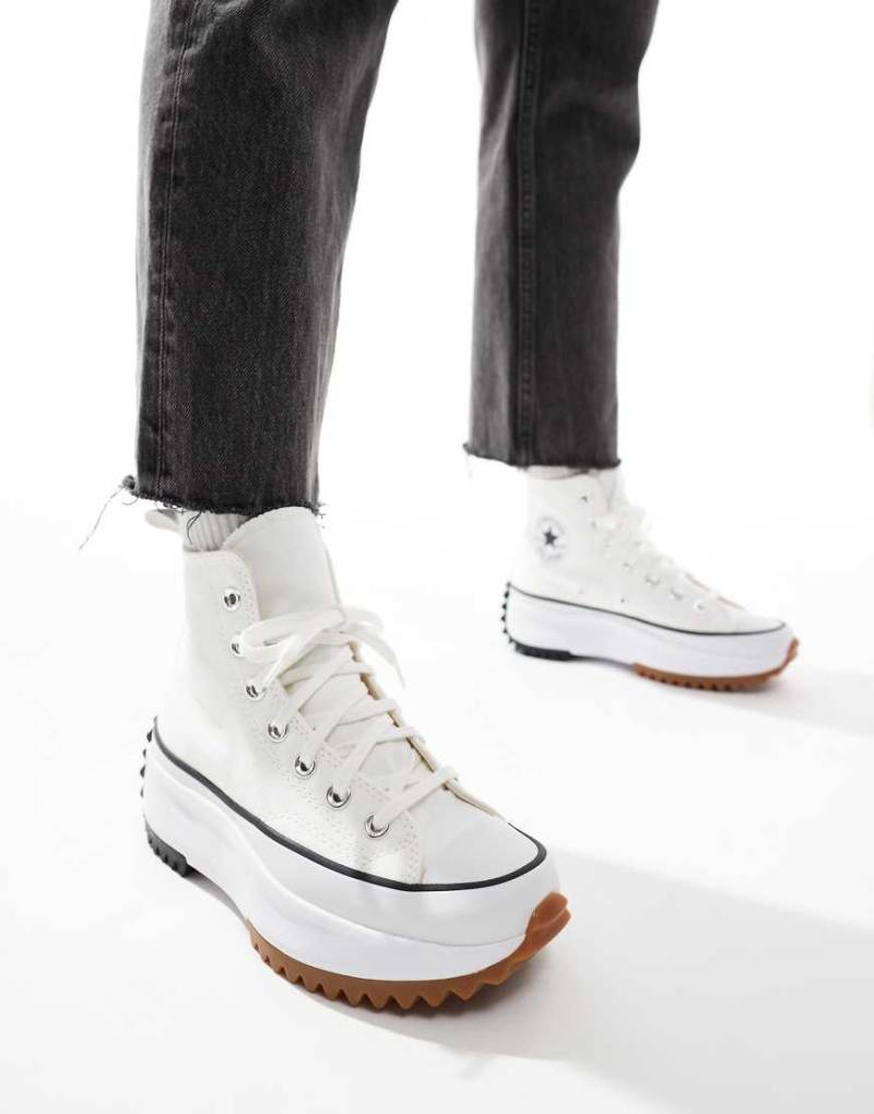 Converse - Unisex Run Star Hike Hi - Sneaker in Weiß von Converse