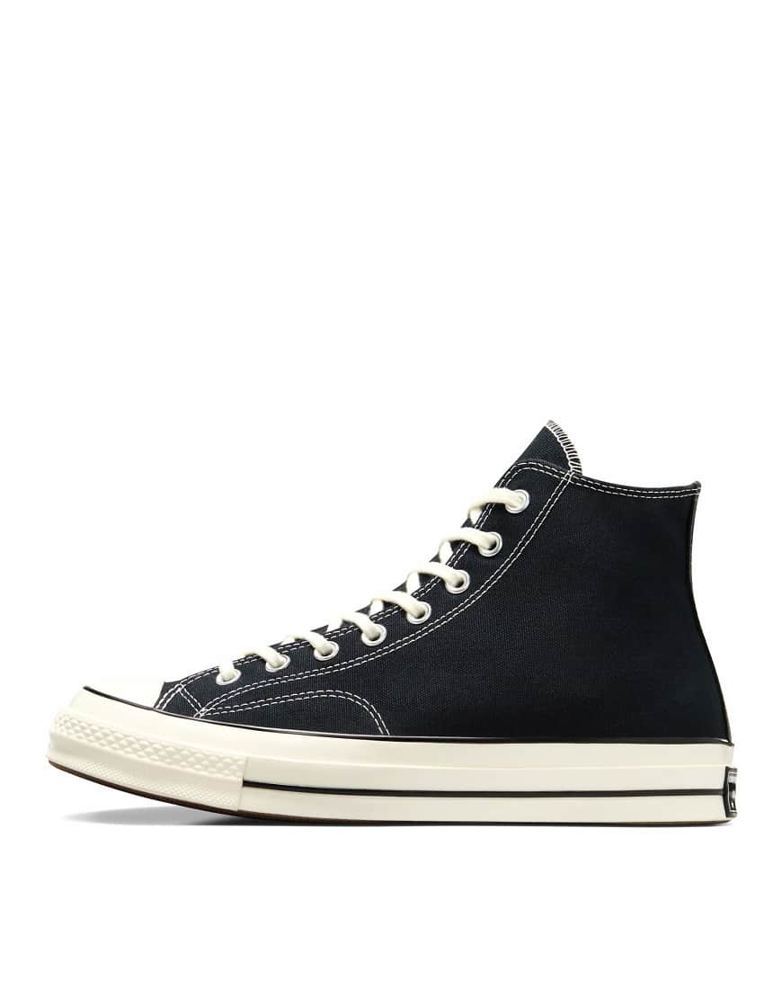 Converse Wide Fit - Chuck 70 Hi - Sneaker in Schwarz, weite Passform von Converse