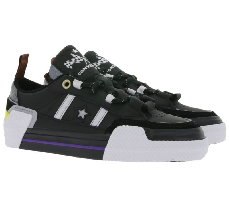 Converse x IBN Jasper One Star OX Sneaker A00247C Echtleder-Low-Top-Schuhe Schwarz von Converse