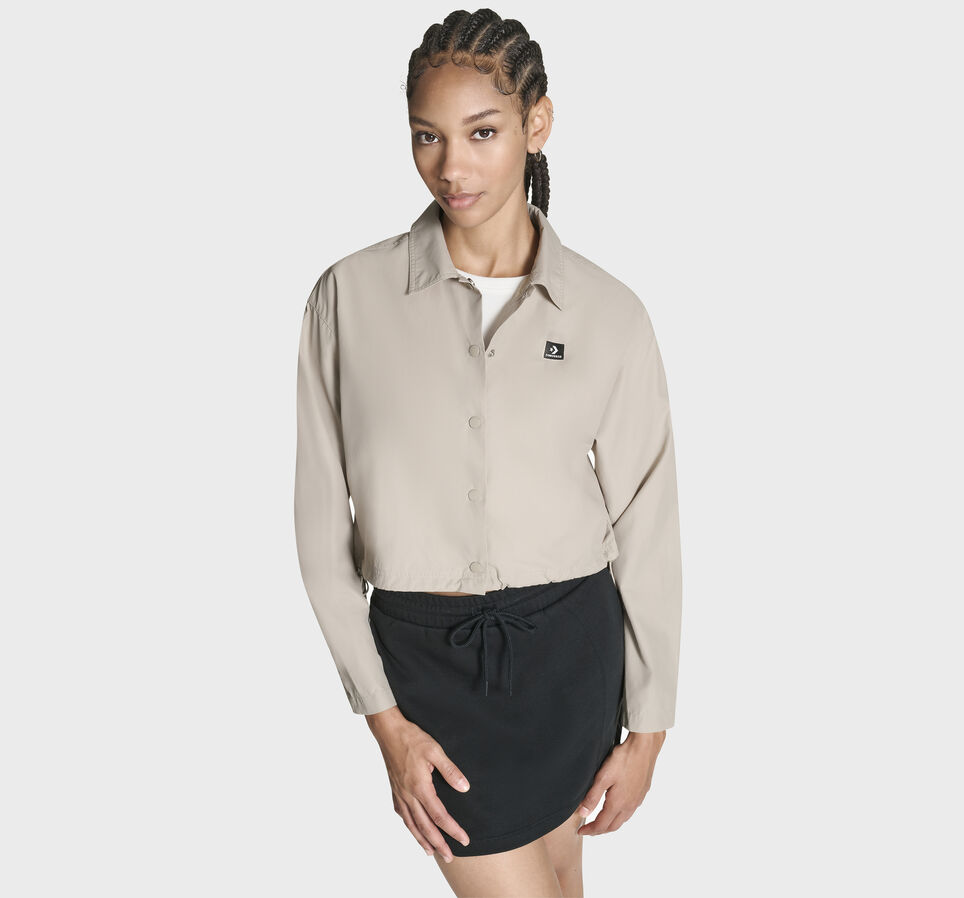 Cropped Parachute Shirt von Converse