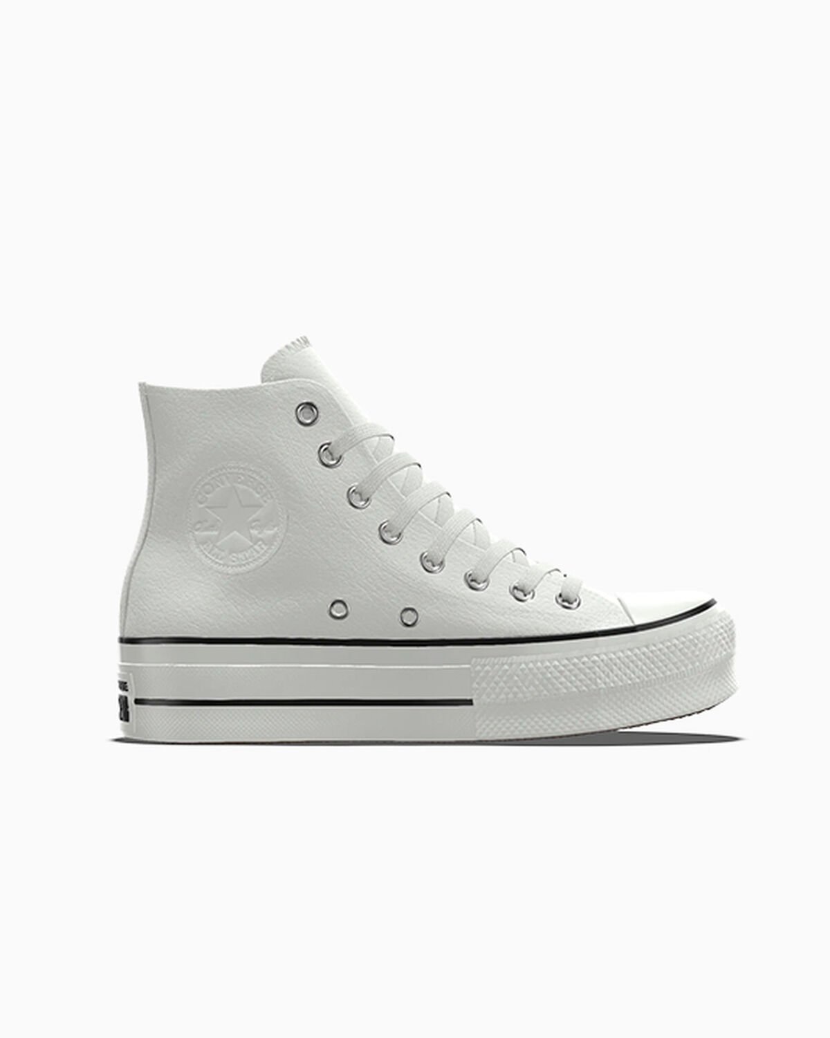 Custom Chuck Taylor All Star Lift Platform Leather By You von Converse