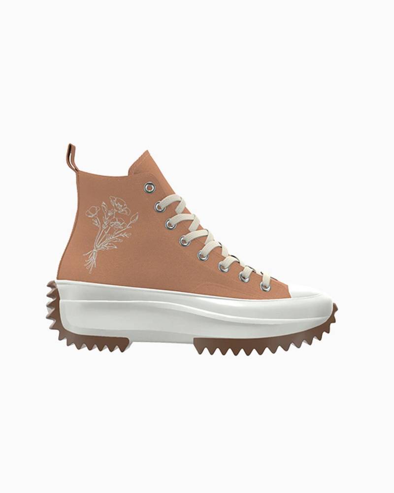 Custom Run Star Hike Platform By You von Converse