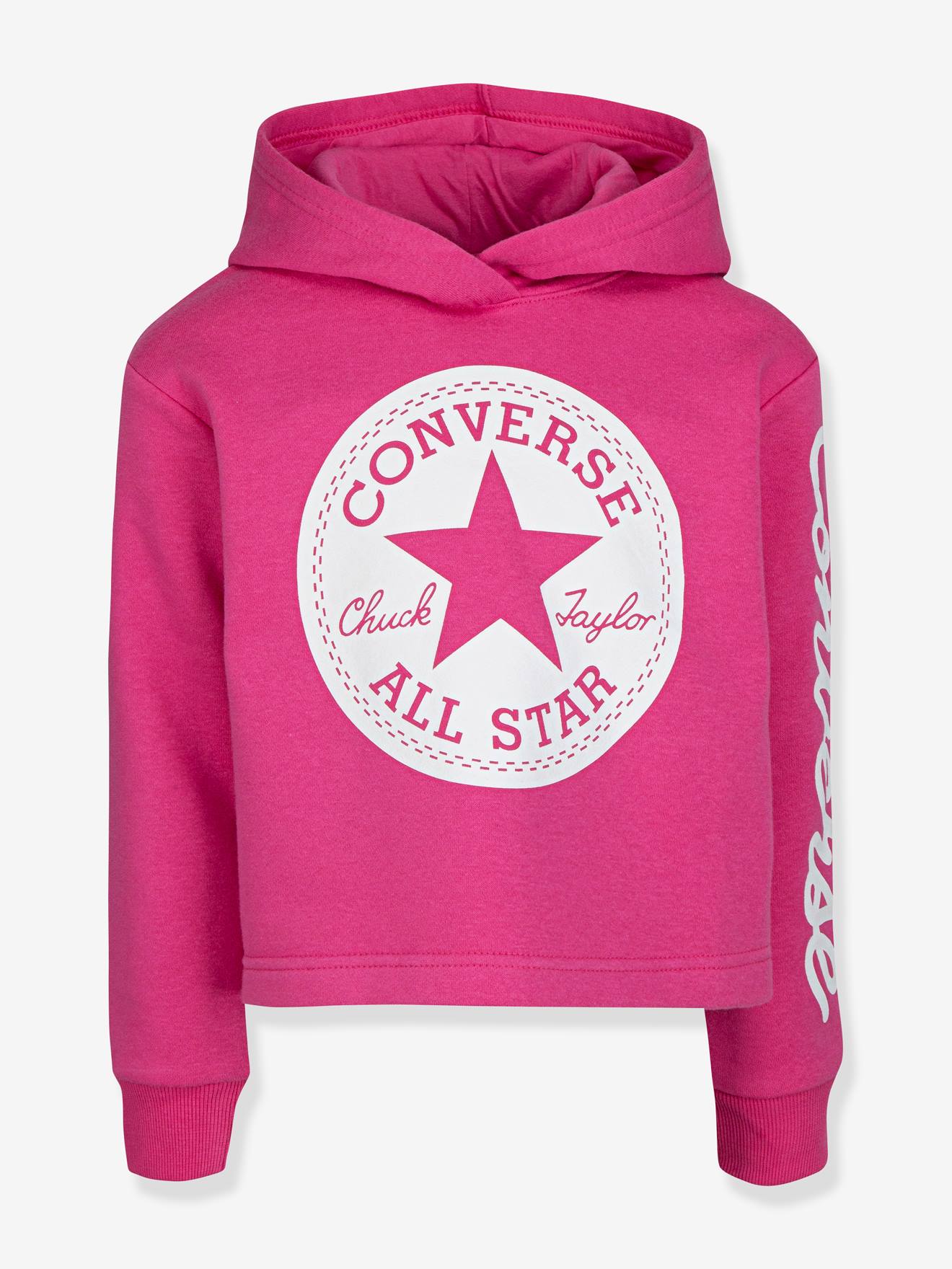 Kinder Kapuzensweatshirt CHUCK PATCH CROPPED HOODIE CONVERSE von Converse