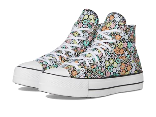 SNEAKERS Donna CONVERSE A15009C CTAS LIFT HI BLACK/WHITE/PALE SURPLUS von Converse