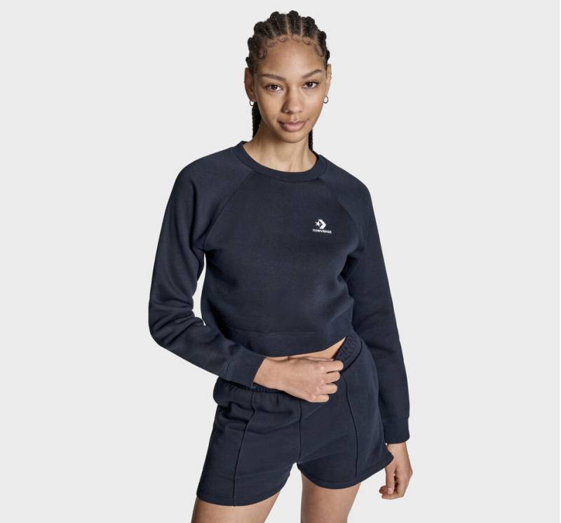 Star Chevron Cropped Crew Neck von Converse