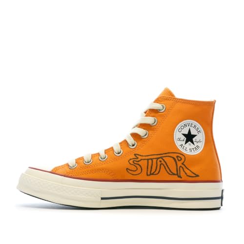 converse Chuck 70 Star Sneaker Orange Unisex, Orange, 39.5 EU von Converse