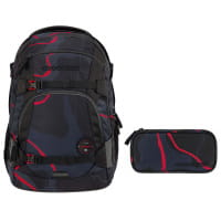 coocazoo MATE Schulrucksack-Set 2tlg Lava Lines von Coocazoo