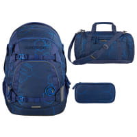 coocazoo MATE Schulrucksack-Set 3tlg Blue Motion von Coocazoo