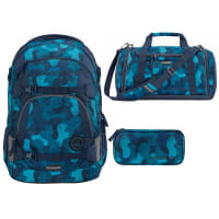 coocazoo MATE Schulrucksack-Set 3tlg Cloudy Camou von Coocazoo