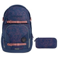 coocazoo PORTER Schulrucksack-Set 2tlg Sweet Rose von Coocazoo