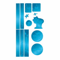 coocazoo Reflektierendes Sticker-Set Blue von Coocazoo