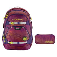 coocazoo ScaleRale Schulrucksack-Set 2tlg Soniclights Purple von Coocazoo