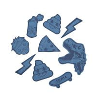 coocazoo StickyRicky Aufkleber-Set Blue von Coocazoo