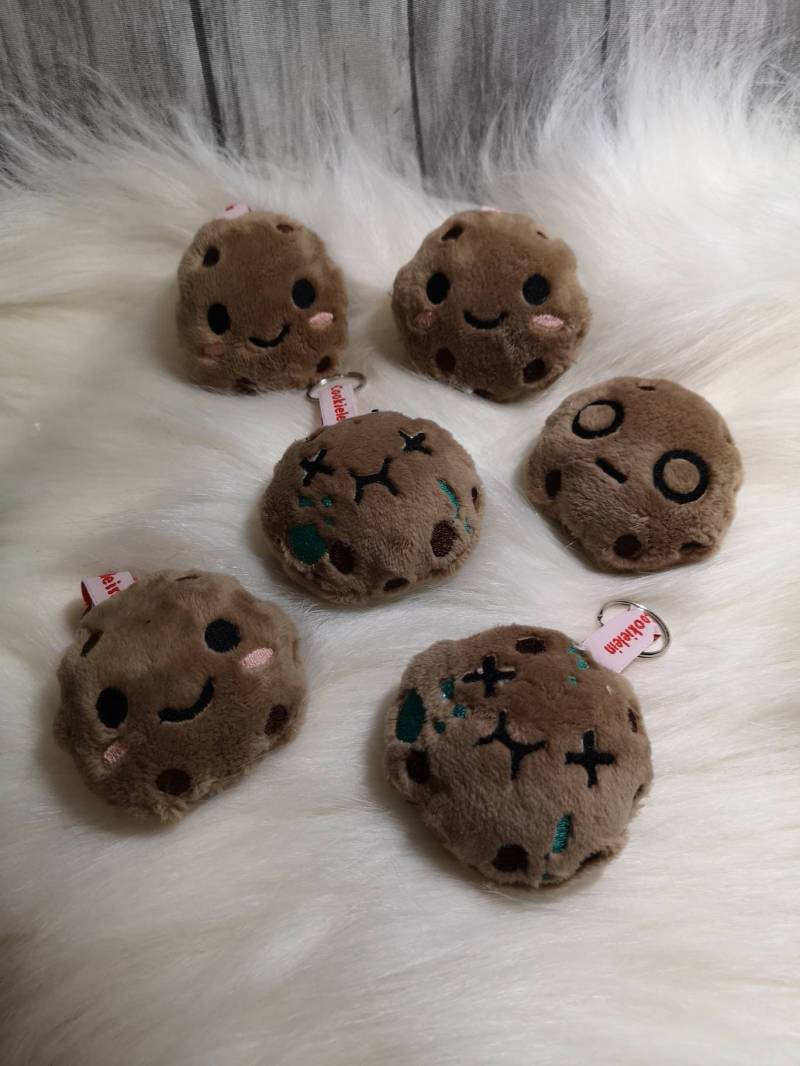Cookie Keychain Cookie Keychain von CookiesPlushWorld