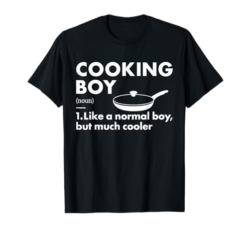 Cook Boy Definition Kochen T-Shirt von Cooking Hobby Present Cook Apparel