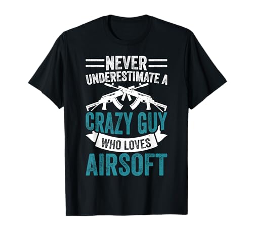 Lustiger Airsoft Spruch Männer Softair Gewehr Herren T-Shirt von Cool Airsoft Squad Tees & Funny Rifle Gifts