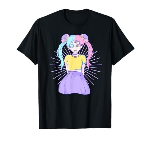 Cute Pastel Goth Kawaii Anime - Pink Gothic Girl T-Shirt Cute Pastel Goth Kawaii Anime - Pink Gothic Girl T-Shirt von Cool Anime - Goth - Punk Stuff