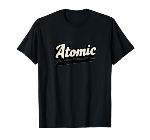 Nettes Atomic Emblem Rede für Jungen und Mädchen T-Shirt Nettes Atomic Emblem Rede für Jungen und Mädchen T-Shirt von Cool Atomic Outfit