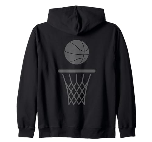 Basketball-Sportshirt für Herren, Damen, Kinder, Vater, Mutter, Trainer Kapuzenjacke von Cool Basketball Design Shirt for Men Women Kids
