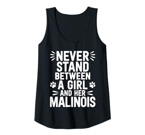 Damen Malinois Girl Funny Belgische Malinois Tank Top Damen Malinois Girl Funny Belgische Malinois Tank Top von Cool Belgian Malinois Girl Funny Malinois Design
