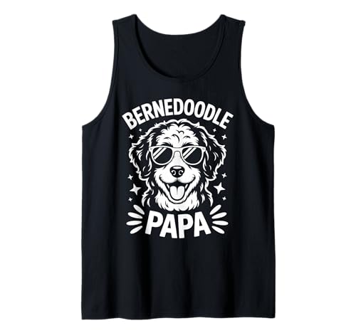 Herren Bernedoodle Papa Lustiges Bernedoodle Tank Top Herren Bernedoodle Papa Lustiges Bernedoodle Tank Top von Cool Bernedoodle Fun Bernedoodle Dad Design