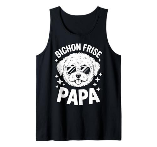 Herren Bichon Frise Papa Funny Bichon Frisé Tank Top Herren Bichon Frise Papa Funny Bichon Frisé Tank Top von Cool Bichon Frise Funny Bichon Frise Dad Designs