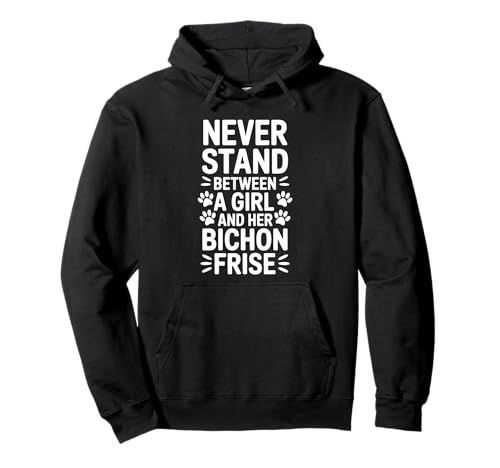 Bichon Frise Girl Funny Bichon Frisé Pullover Hoodie Bichon Frise Girl Funny Bichon Frisé Pullover Hoodie von Cool Bichon Frise Funny Bichon Frise Girl Designs