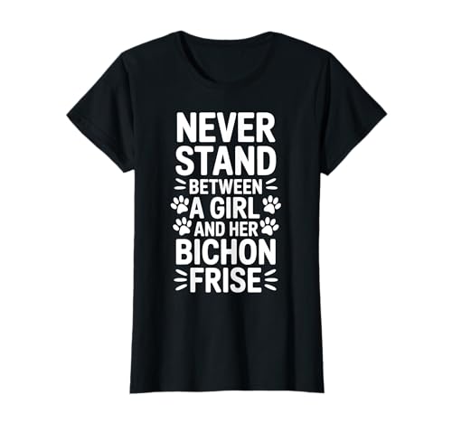 Bichon Frise Girl Funny Bichon Frisé T-Shirt Bichon Frise Girl Funny Bichon Frisé T-Shirt von Cool Bichon Frise Funny Bichon Frise Girl Designs